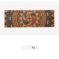 Natural Cork Rubber Printed Non-slip Fitness Yoga Mat