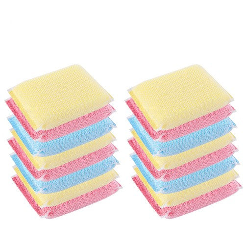 Reusable Sponge Dishwashing Brush - Eco-Friendly Kitchen Scrubber