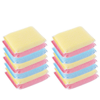 Reusable Sponge Dishwashing Brush - Eco-Friendly Kitchen Scrubber