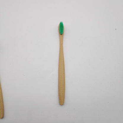 Bamboo Toothbrush Healthy Soft Toothbrush 10-color Packaging